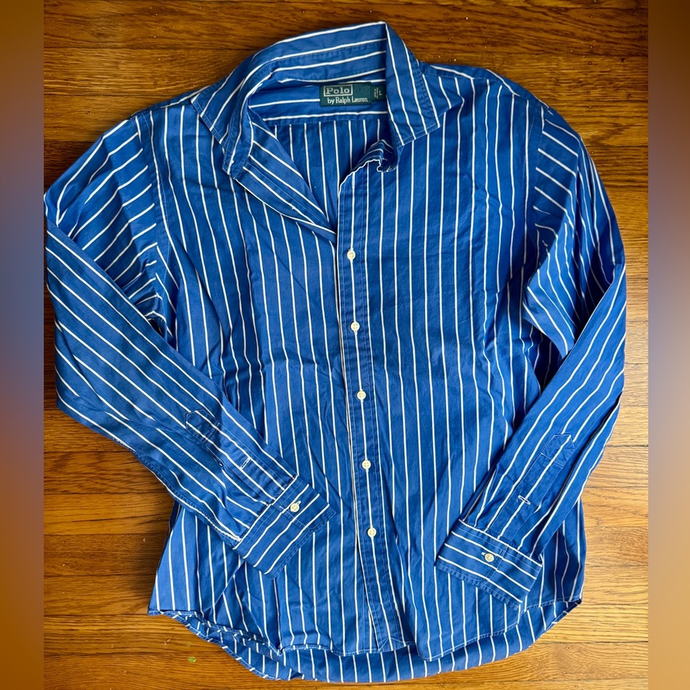 Polo Ralph Lauren Cotton Men’s Button Down - Size Large